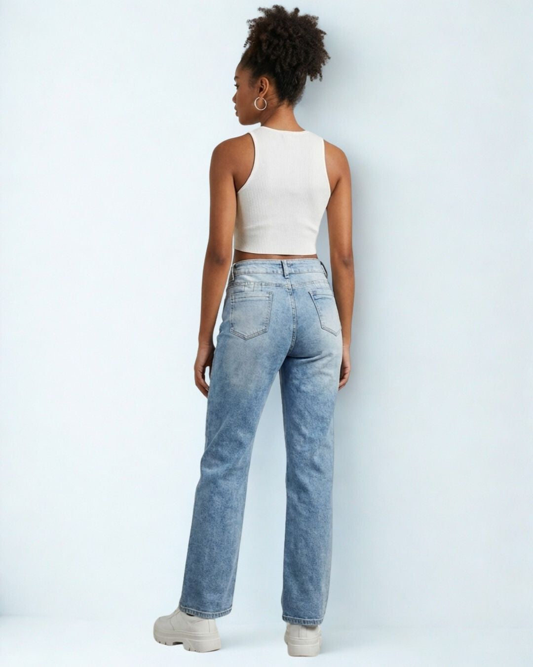 Wide Leg Blue Classic