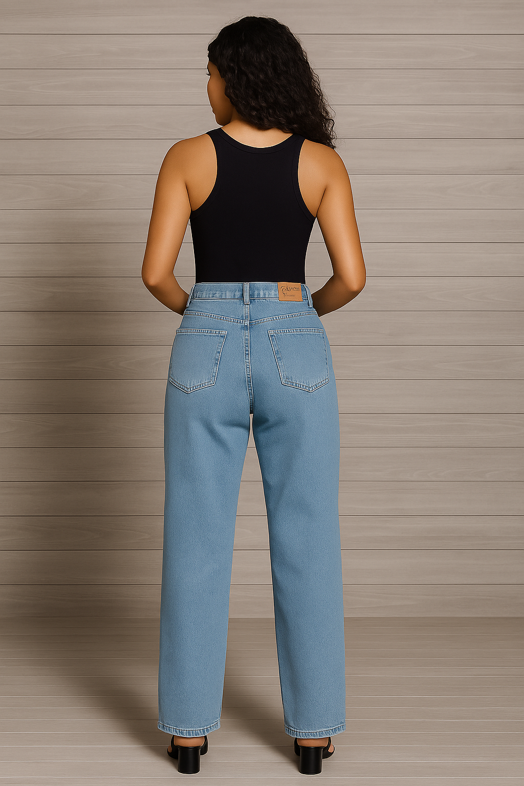 Jeans con desgaste
