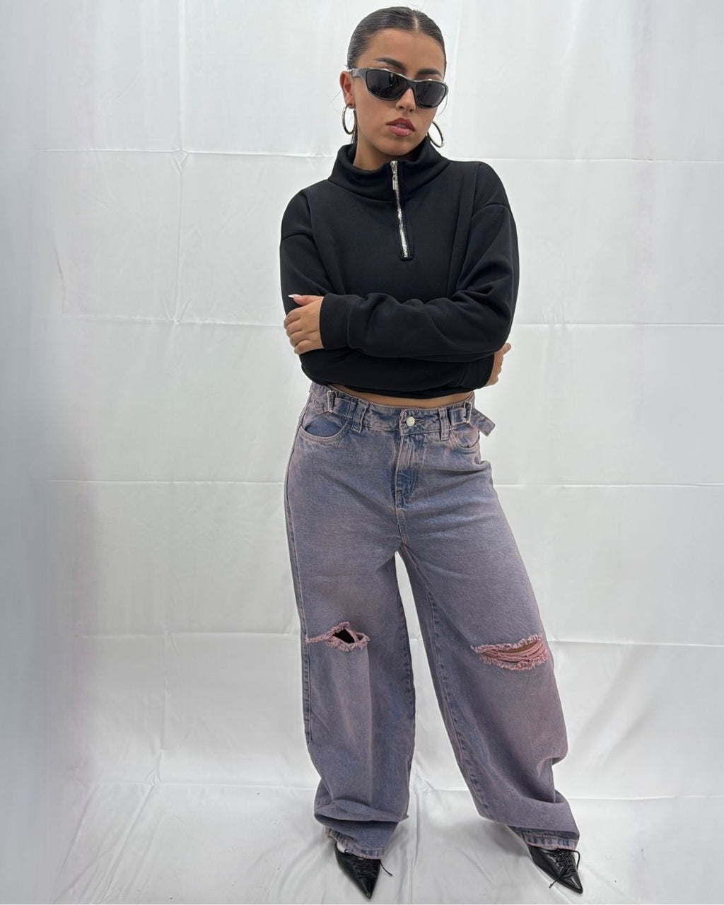 Baggy Ajustable Morado