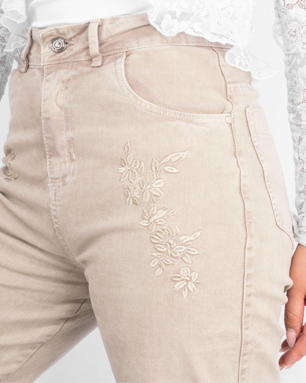 Wide Leg Garden Beige