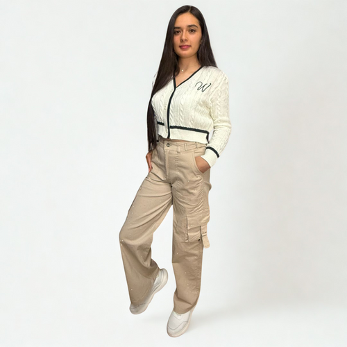 Drill cargo con brillos